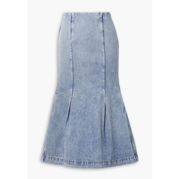 Khaite Women's Denim Levine Skirt Size 25 new - Picture 3 of 11